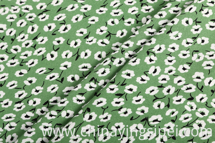 New product printed cloth viscose rayon fabric for women dresses